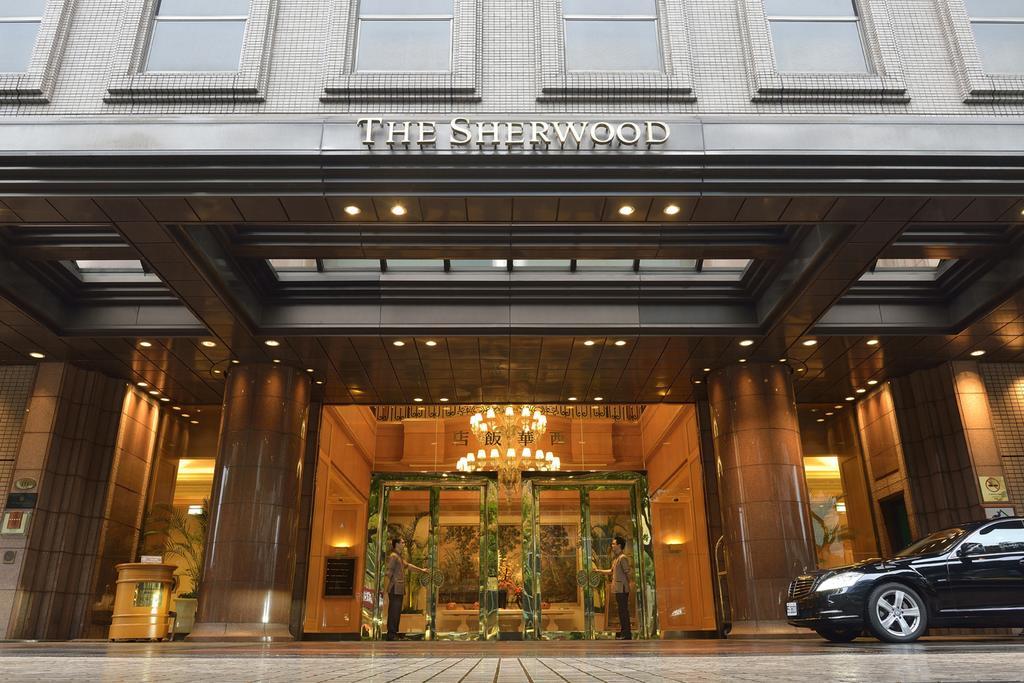 The Sherwood Taipei Exterior foto The entrance of The Sherwood